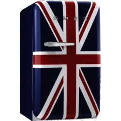 Smeg FAB10RUJ 55cm Fridge with Ice Box in Union Jack Design with Right Hand Hinge